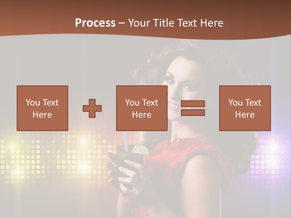 Beauty Aside Nightlife PowerPoint Template