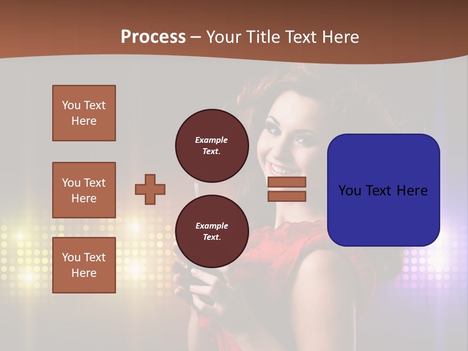 Beauty Aside Nightlife PowerPoint Template