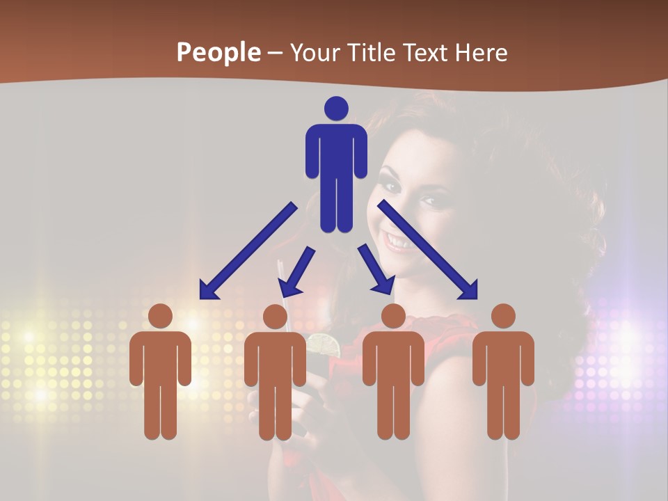 Beauty Aside Nightlife PowerPoint Template