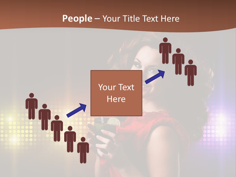 Beauty Aside Nightlife PowerPoint Template