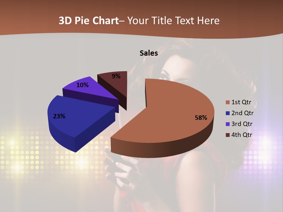 Beauty Aside Nightlife PowerPoint Template