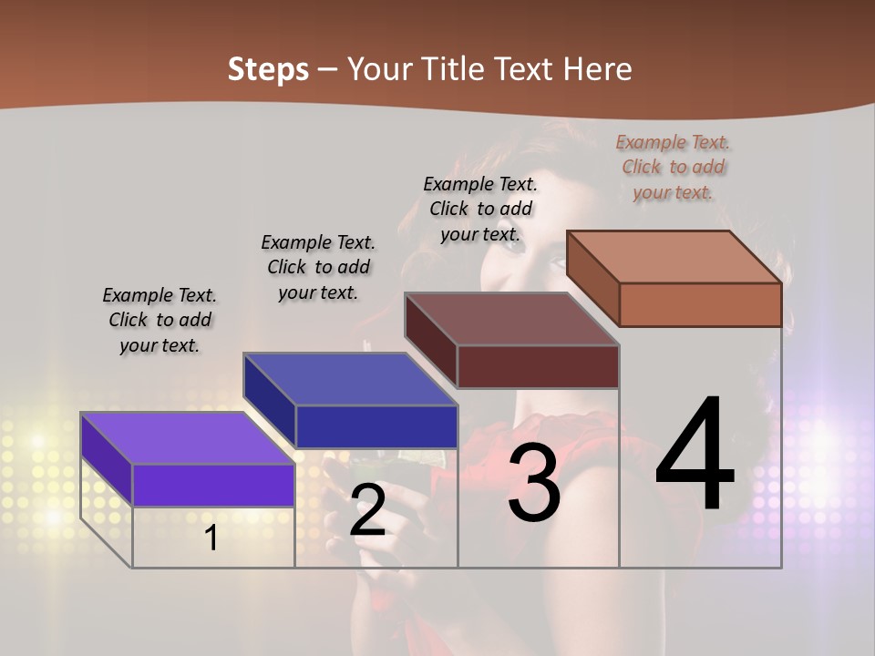 Beauty Aside Nightlife PowerPoint Template