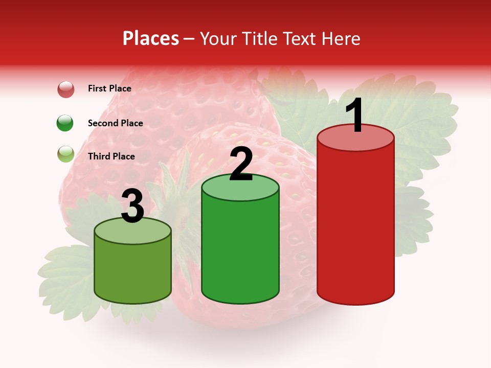 Juicy Red Fresh PowerPoint Template