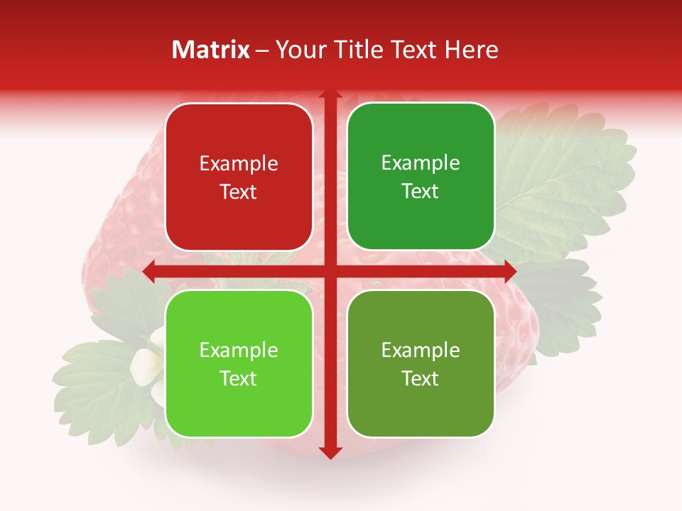 Juicy Red Fresh PowerPoint Template