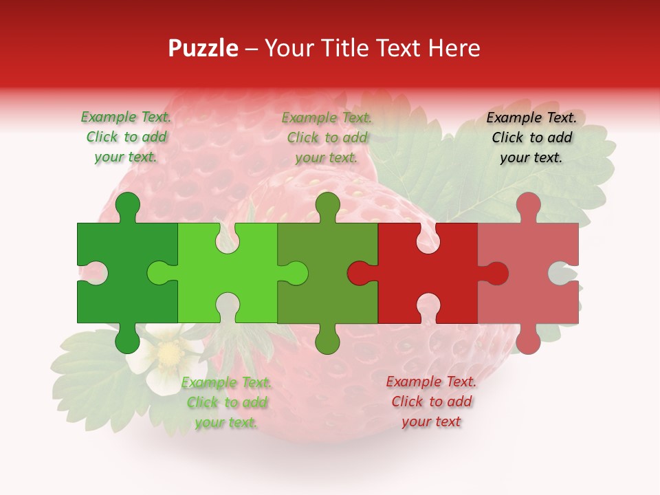 Juicy Red Fresh PowerPoint Template