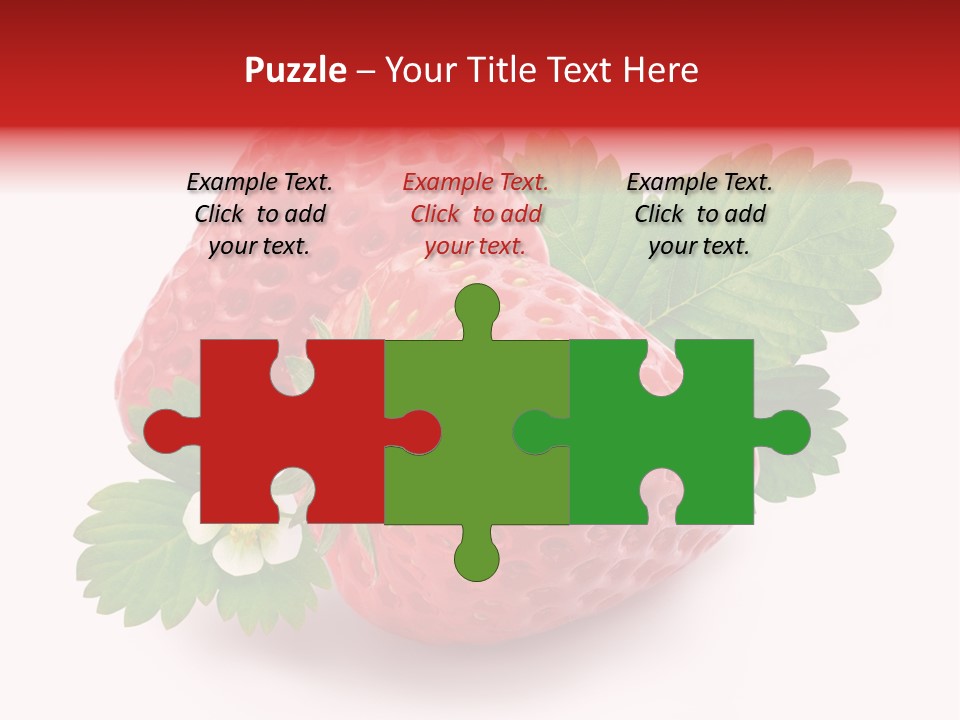 Juicy Red Fresh PowerPoint Template