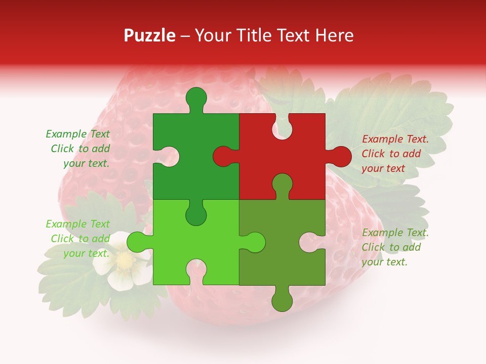 Juicy Red Fresh PowerPoint Template