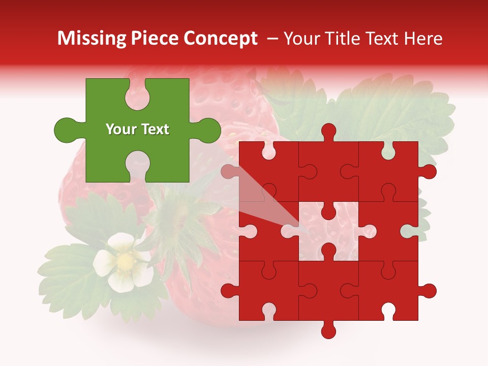 Juicy Red Fresh PowerPoint Template