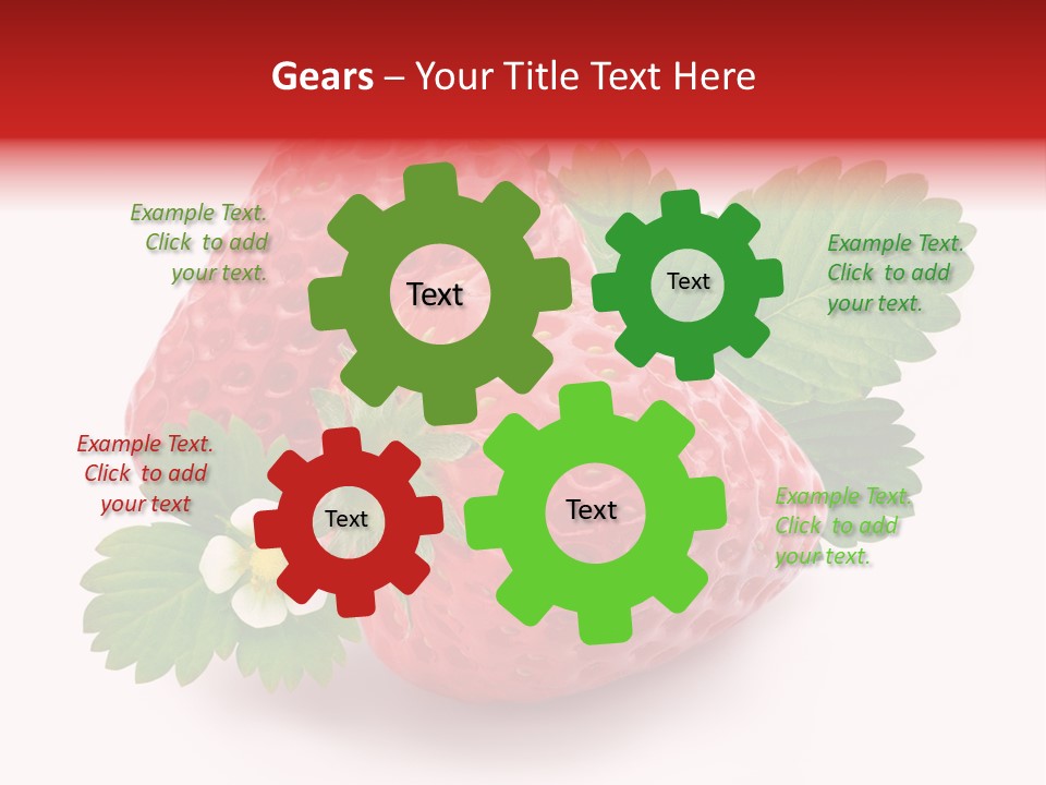 Juicy Red Fresh PowerPoint Template