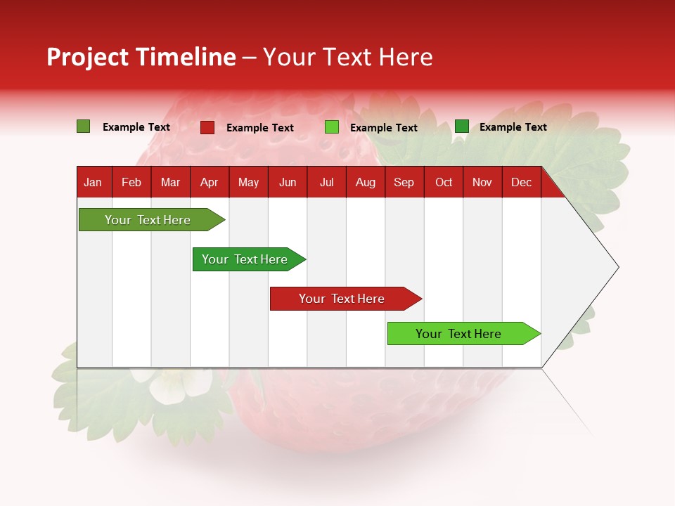 Juicy Red Fresh PowerPoint Template