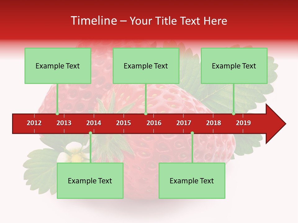 Juicy Red Fresh PowerPoint Template