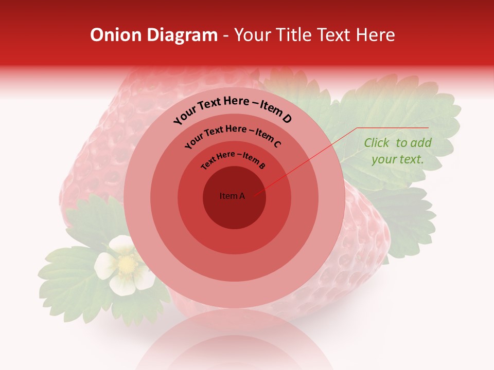 Juicy Red Fresh PowerPoint Template