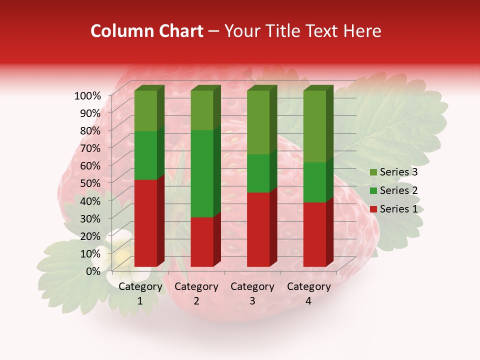 Juicy Red Fresh PowerPoint Template