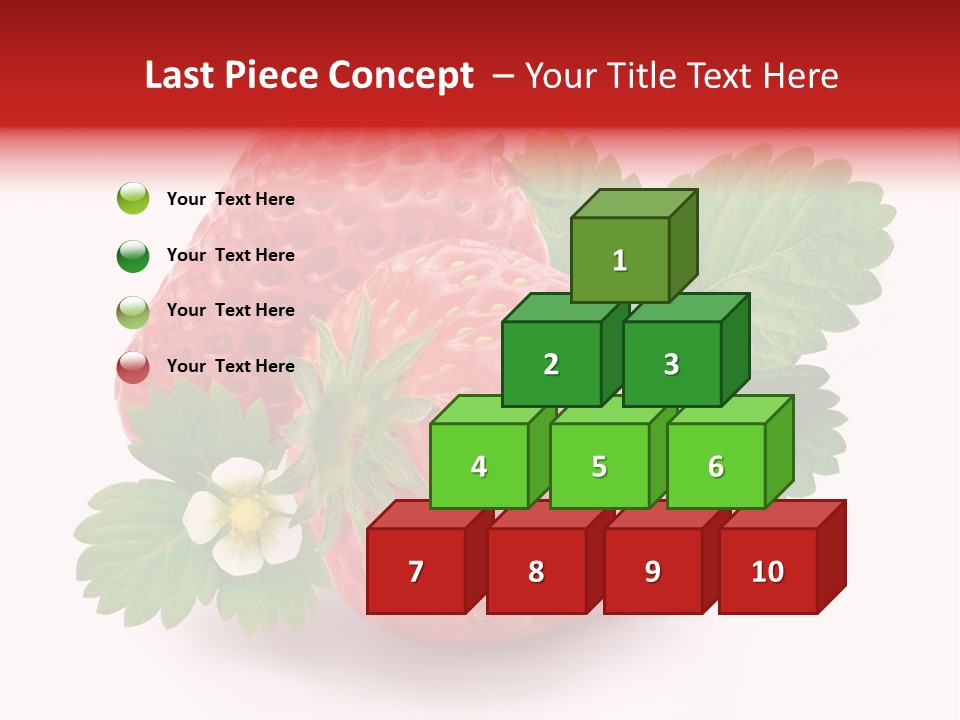 Juicy Red Fresh PowerPoint Template