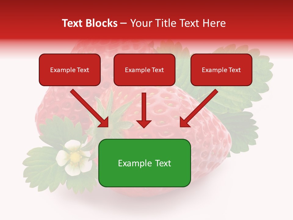 Juicy Red Fresh PowerPoint Template