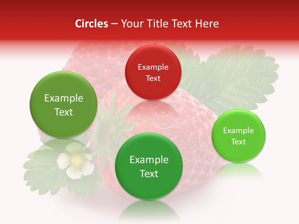 Juicy Red Fresh PowerPoint Template