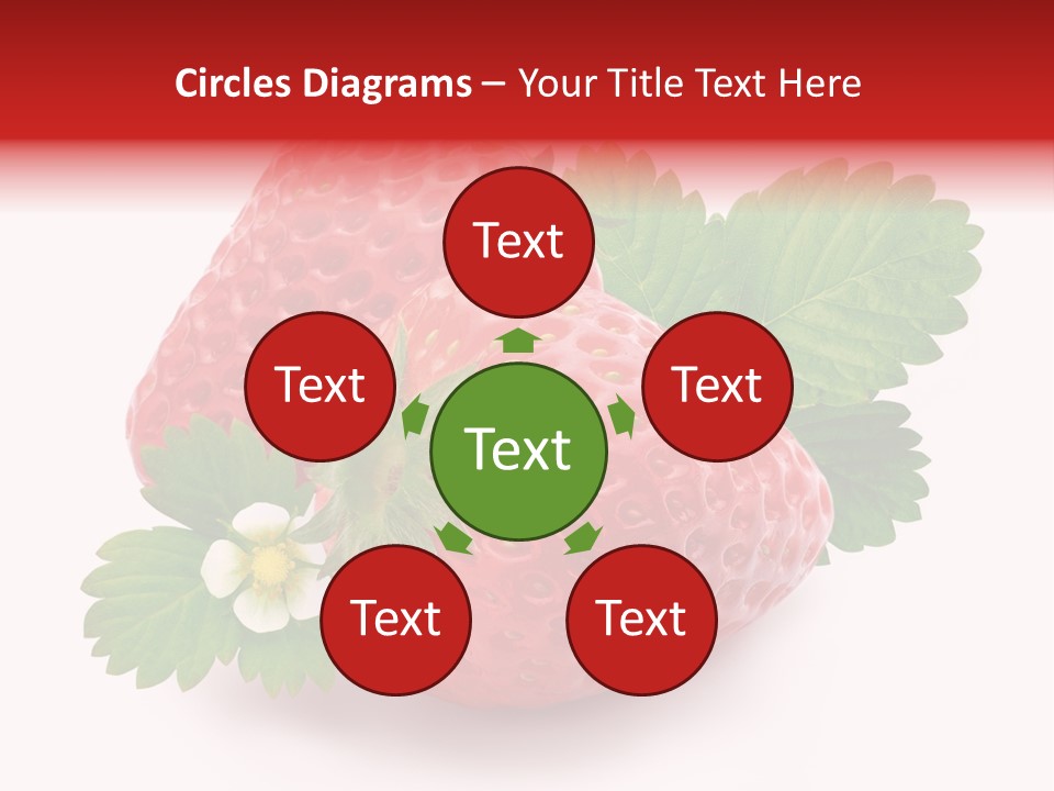 Juicy Red Fresh PowerPoint Template