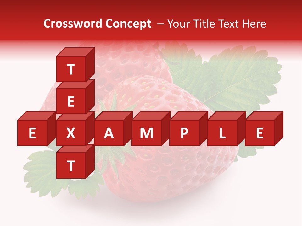 Juicy Red Fresh PowerPoint Template