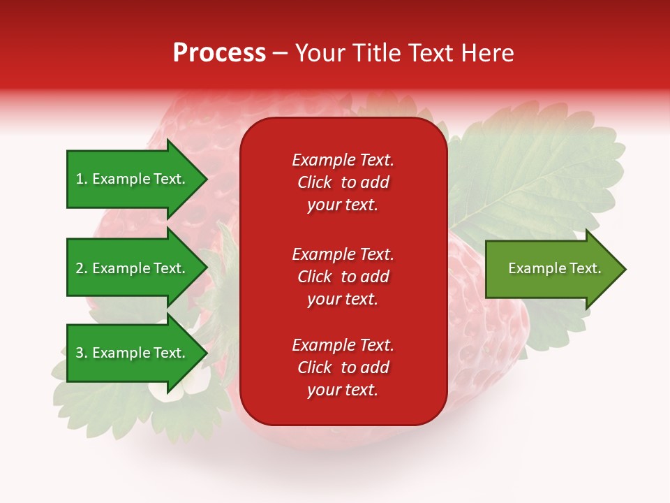 Juicy Red Fresh PowerPoint Template