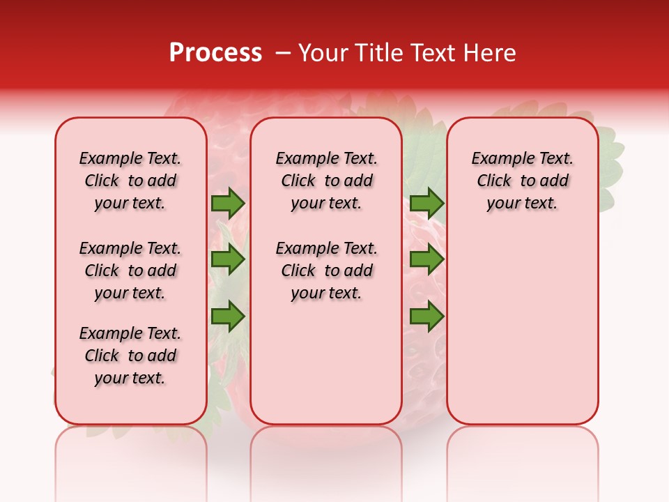 Juicy Red Fresh PowerPoint Template