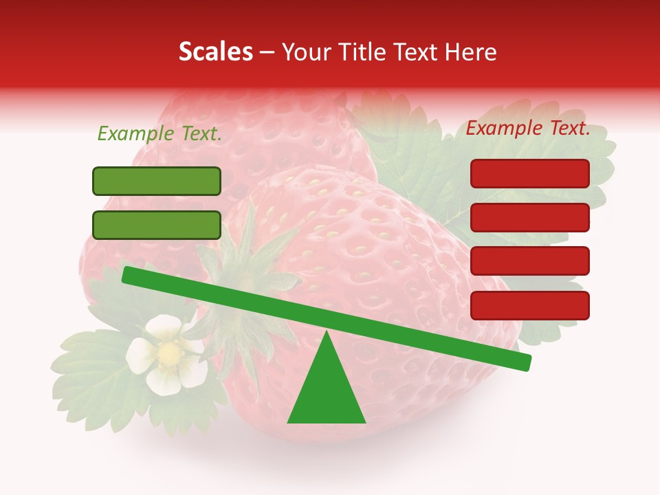 Juicy Red Fresh PowerPoint Template