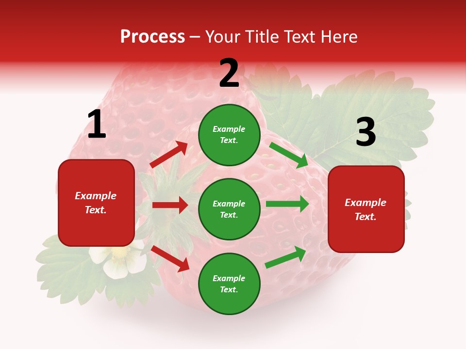 Juicy Red Fresh PowerPoint Template