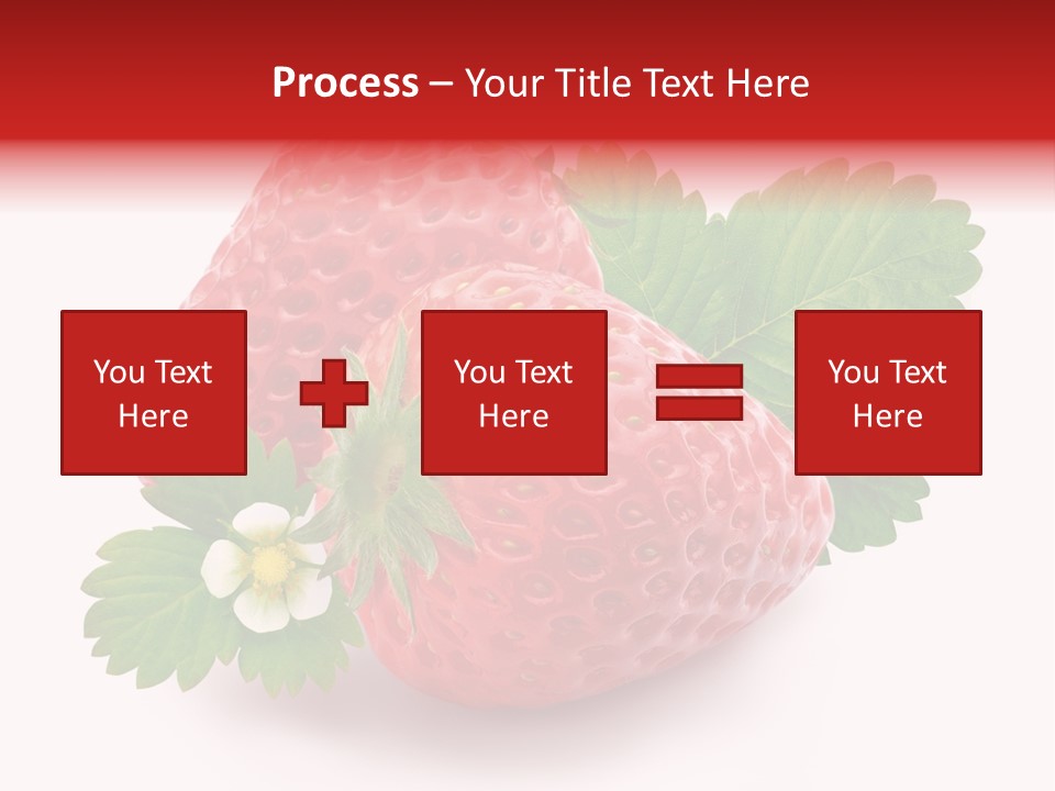 Juicy Red Fresh PowerPoint Template