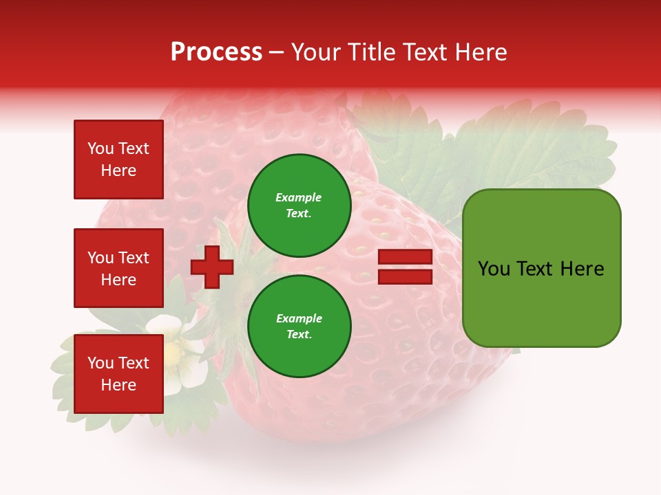 Juicy Red Fresh PowerPoint Template