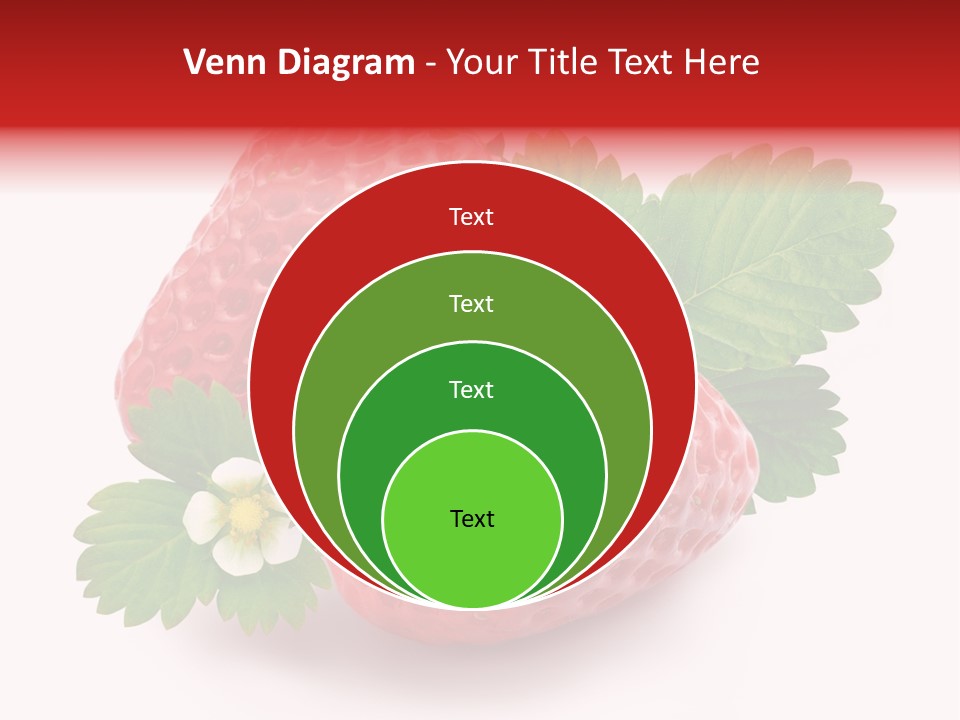Juicy Red Fresh PowerPoint Template