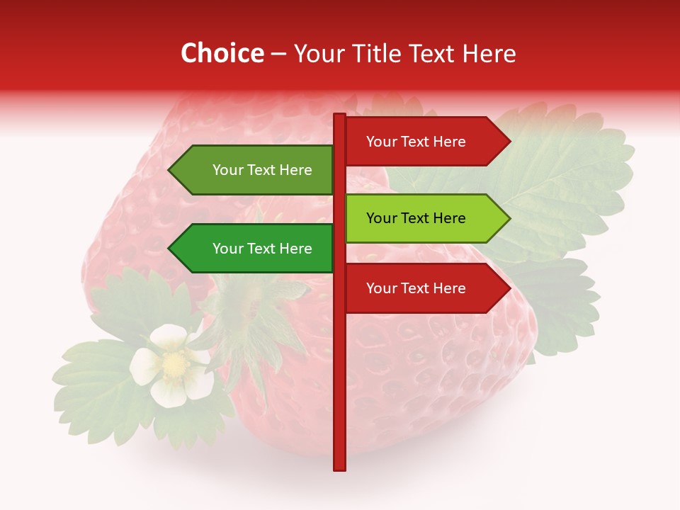 Juicy Red Fresh PowerPoint Template