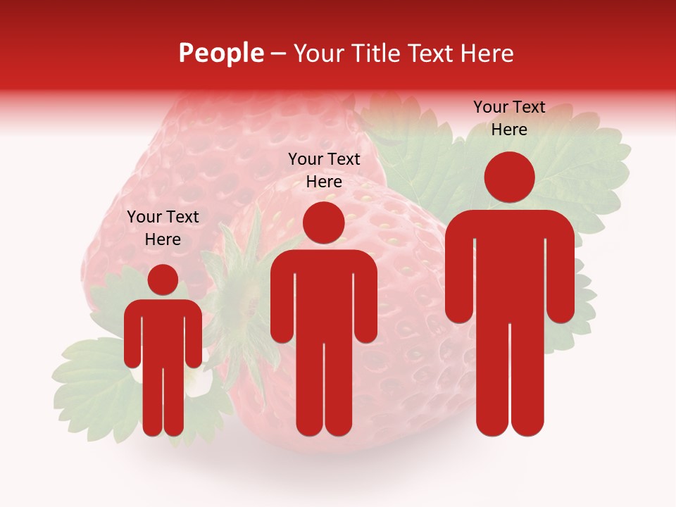 Juicy Red Fresh PowerPoint Template