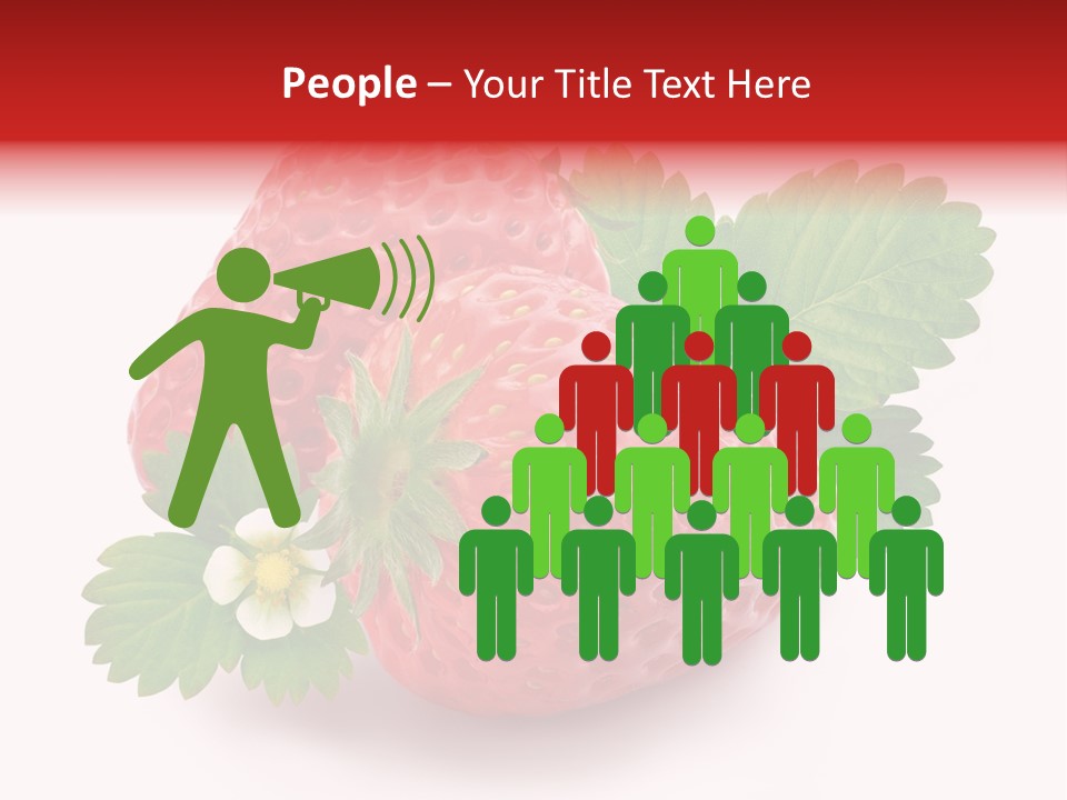 Juicy Red Fresh PowerPoint Template