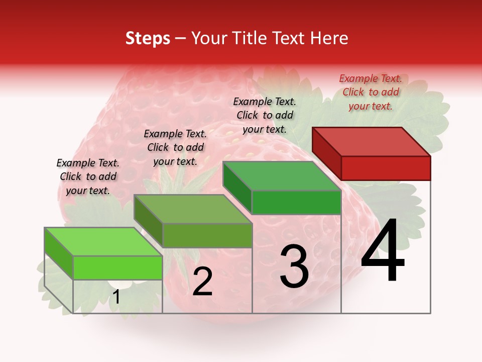 Juicy Red Fresh PowerPoint Template
