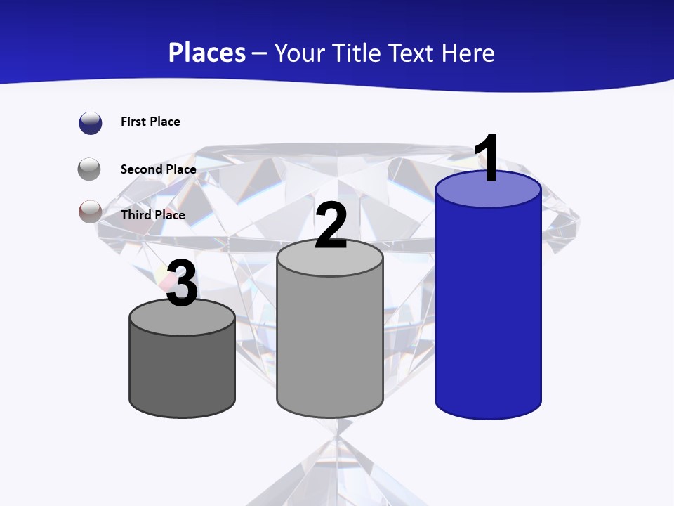 Shape Diamond Precious PowerPoint Template