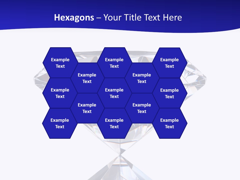 Shape Diamond Precious PowerPoint Template