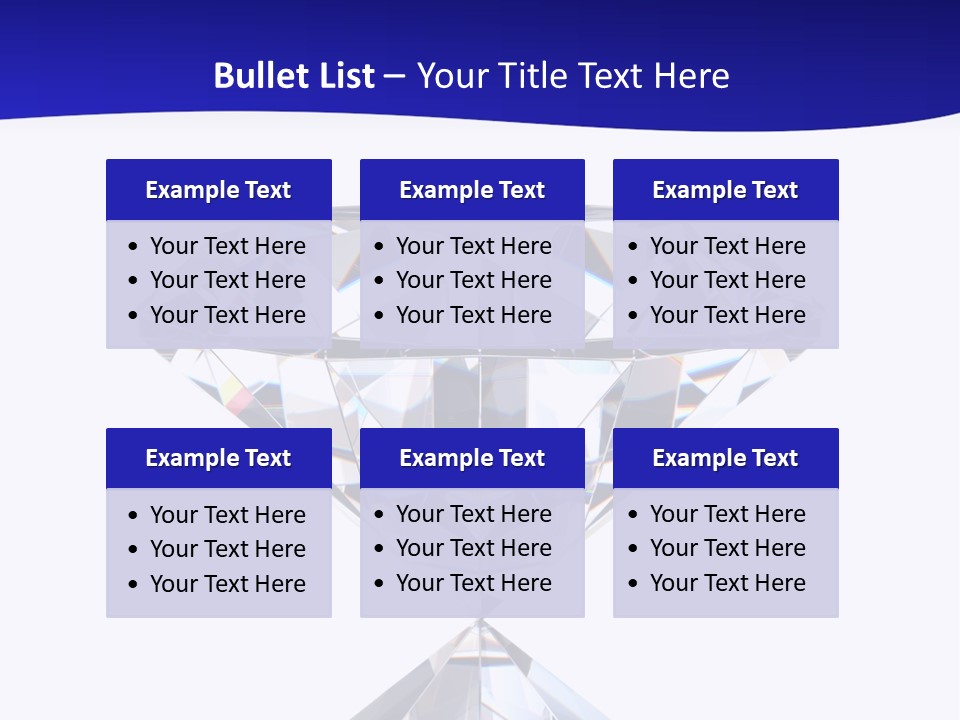 Shape Diamond Precious PowerPoint Template