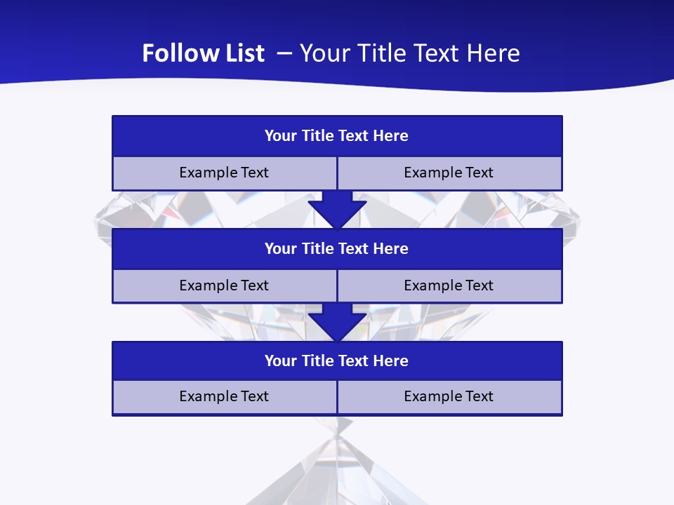 Shape Diamond Precious PowerPoint Template