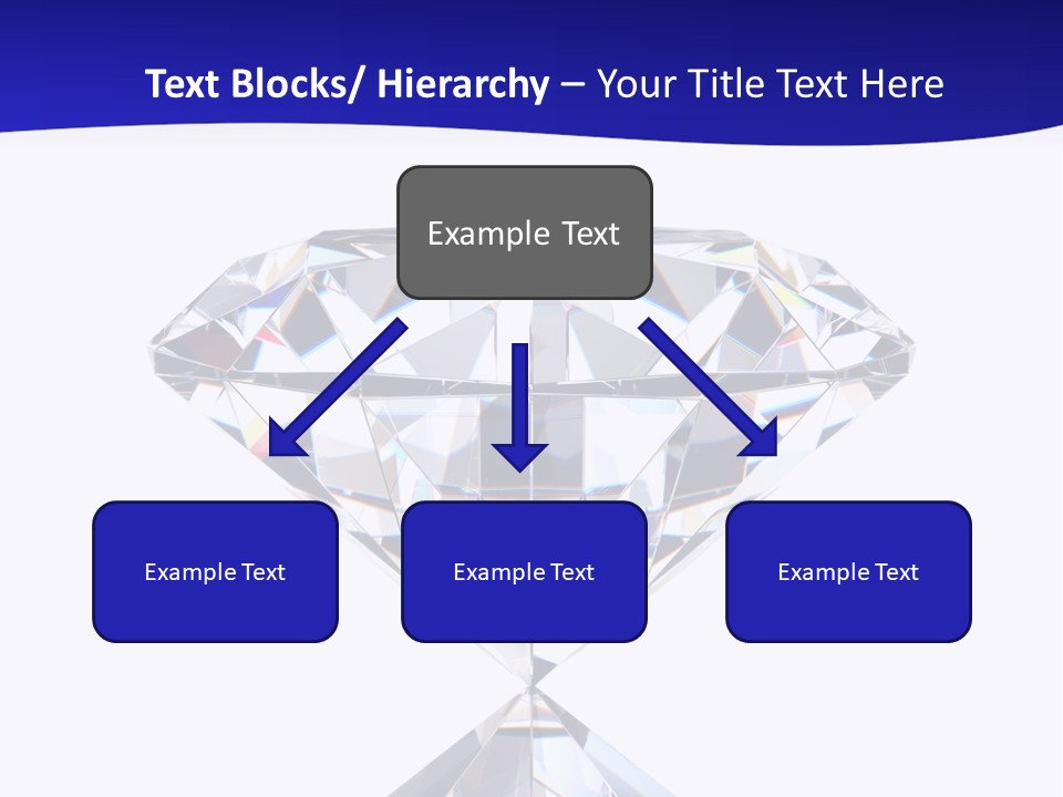 Shape Diamond Precious PowerPoint Template