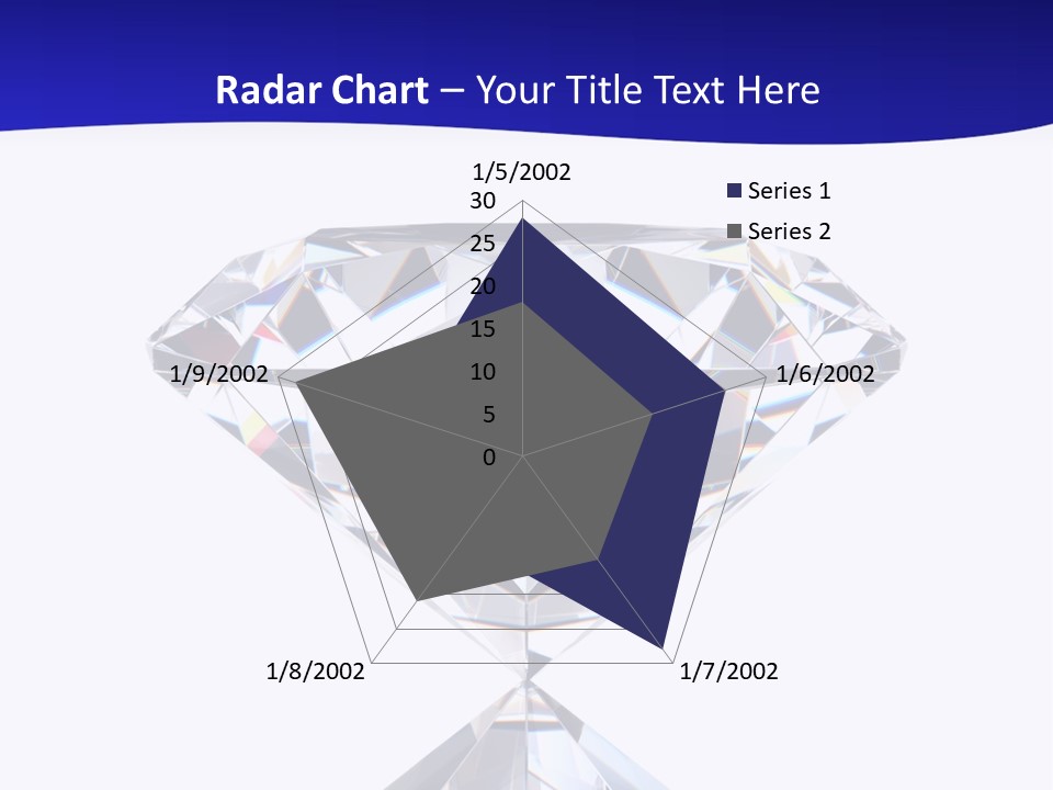 Shape Diamond Precious PowerPoint Template