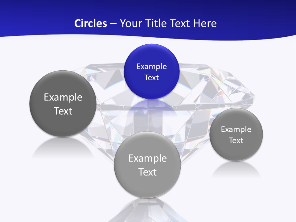 Shape Diamond Precious PowerPoint Template