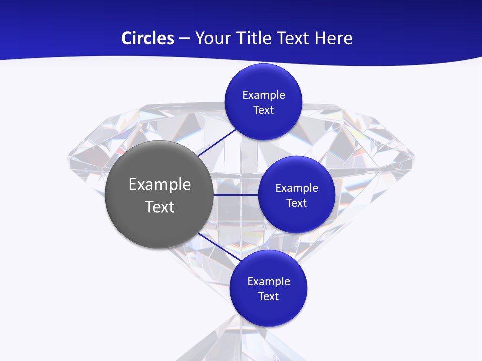 Shape Diamond Precious PowerPoint Template