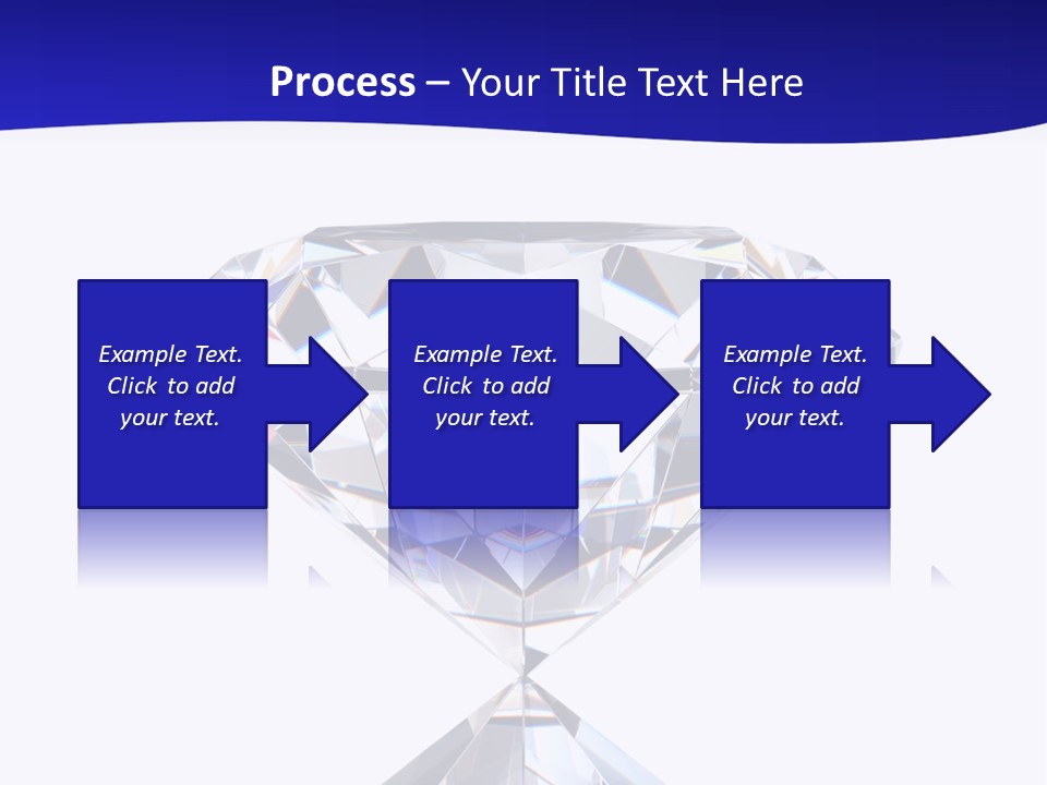 Shape Diamond Precious PowerPoint Template