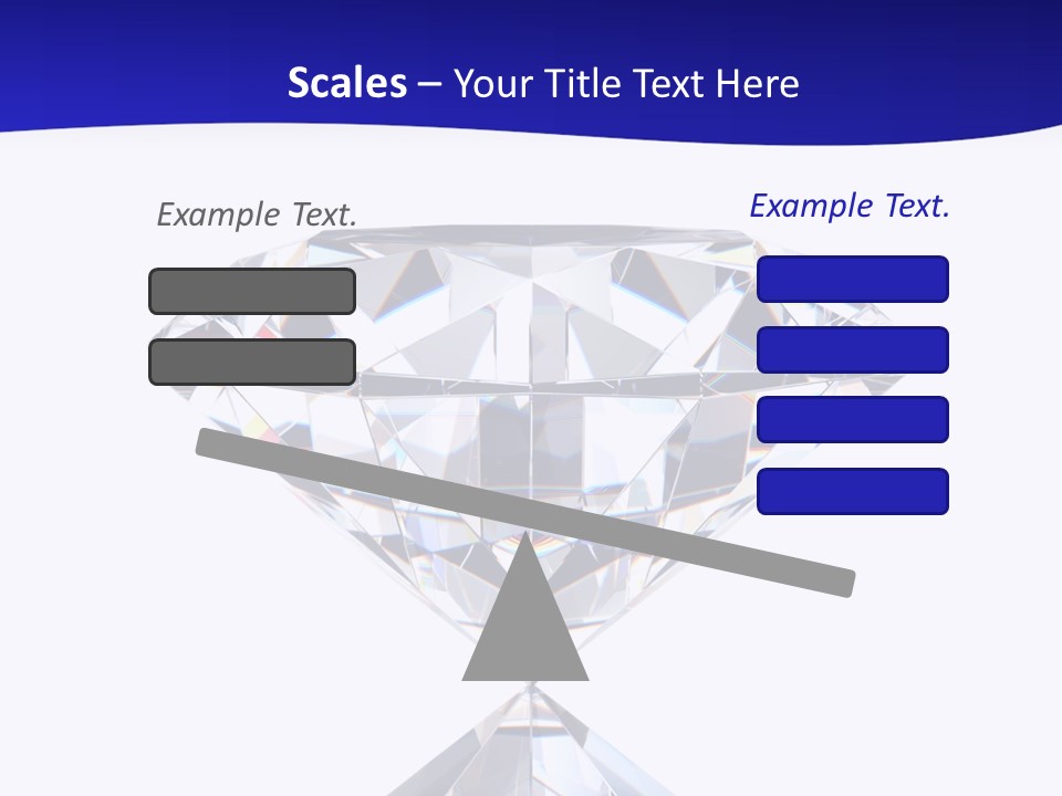 Shape Diamond Precious PowerPoint Template
