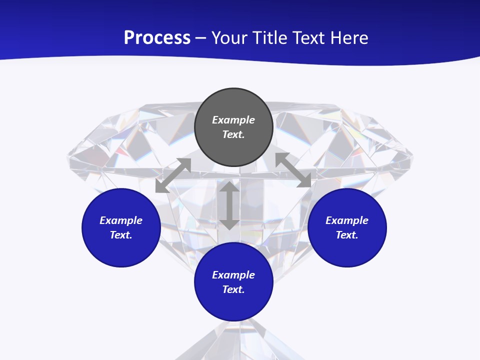 Shape Diamond Precious PowerPoint Template