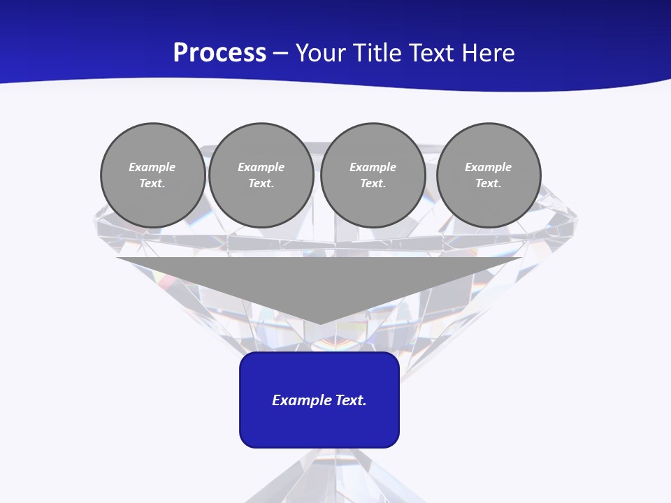 Shape Diamond Precious PowerPoint Template