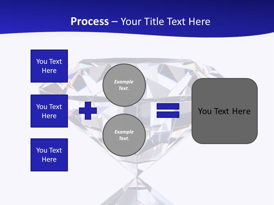 Shape Diamond Precious PowerPoint Template