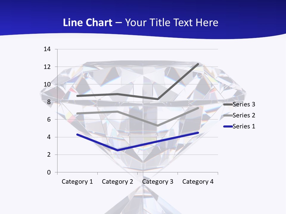 Shape Diamond Precious PowerPoint Template