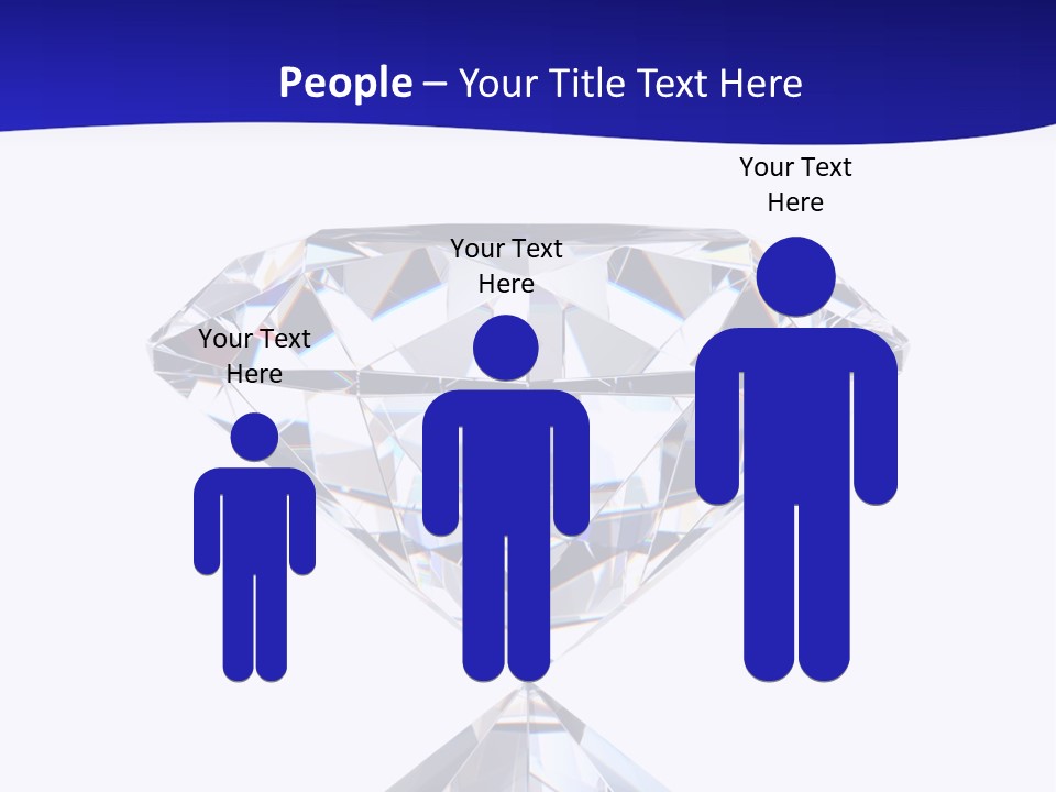 Shape Diamond Precious PowerPoint Template