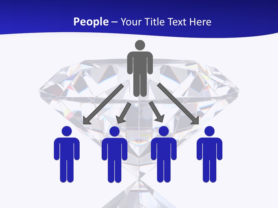 Shape Diamond Precious PowerPoint Template