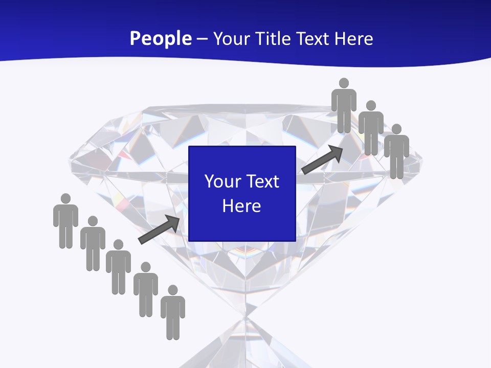 Shape Diamond Precious PowerPoint Template